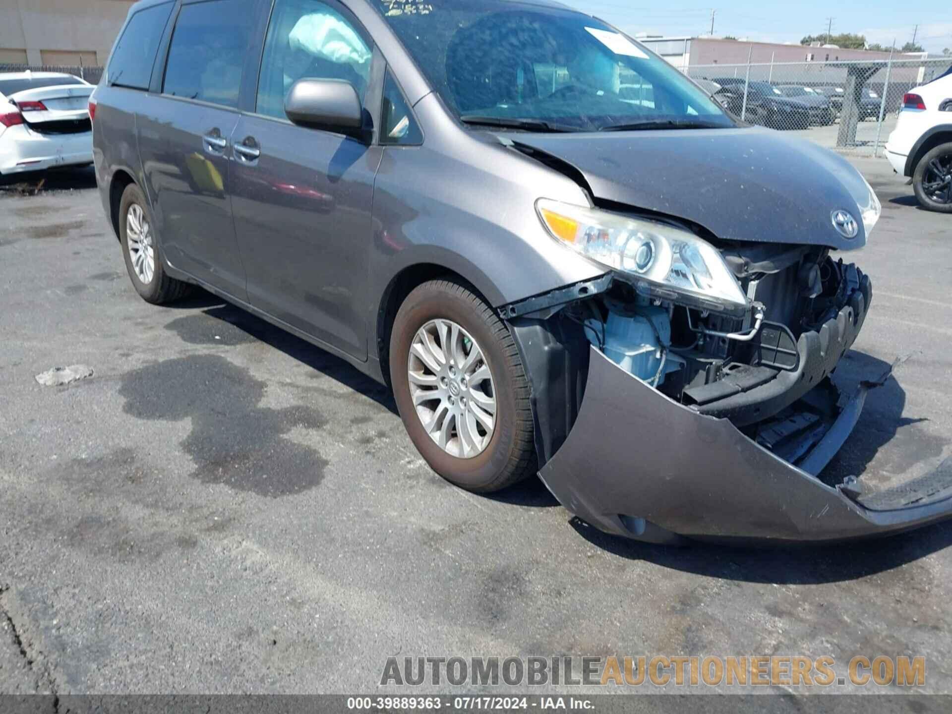 5TDYK3DCXGS701364 TOYOTA SIENNA 2016