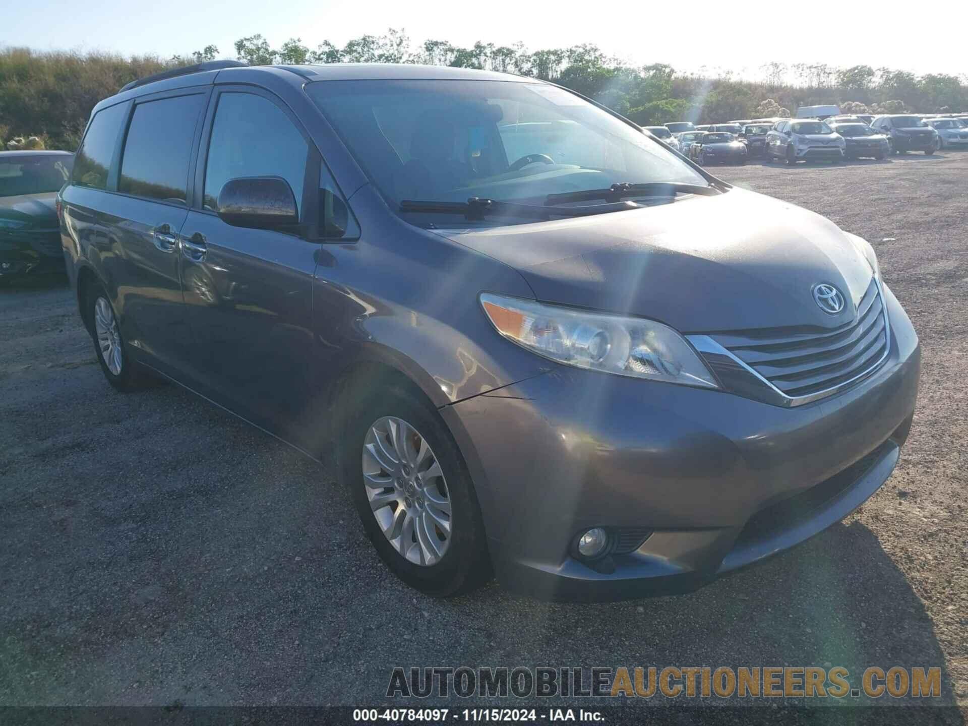 5TDYK3DCXGS711263 TOYOTA SIENNA 2016