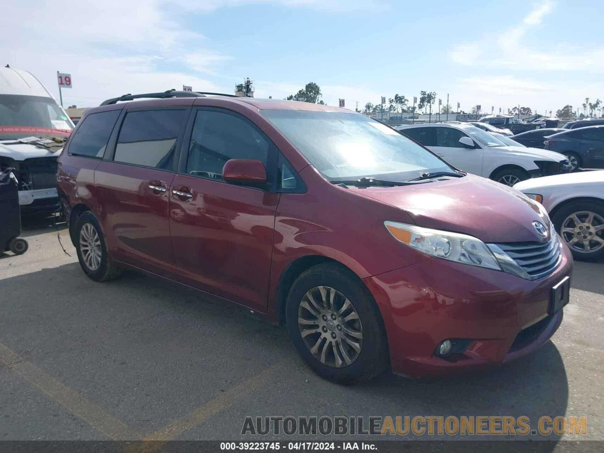 5TDYK3DCXGS729505 TOYOTA SIENNA 2016