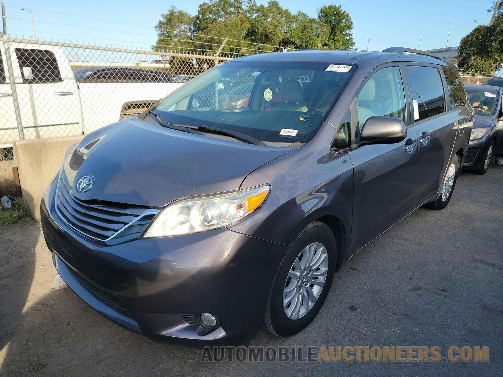 5TDYK3DCXGS740357 Toyota Sienna 2016