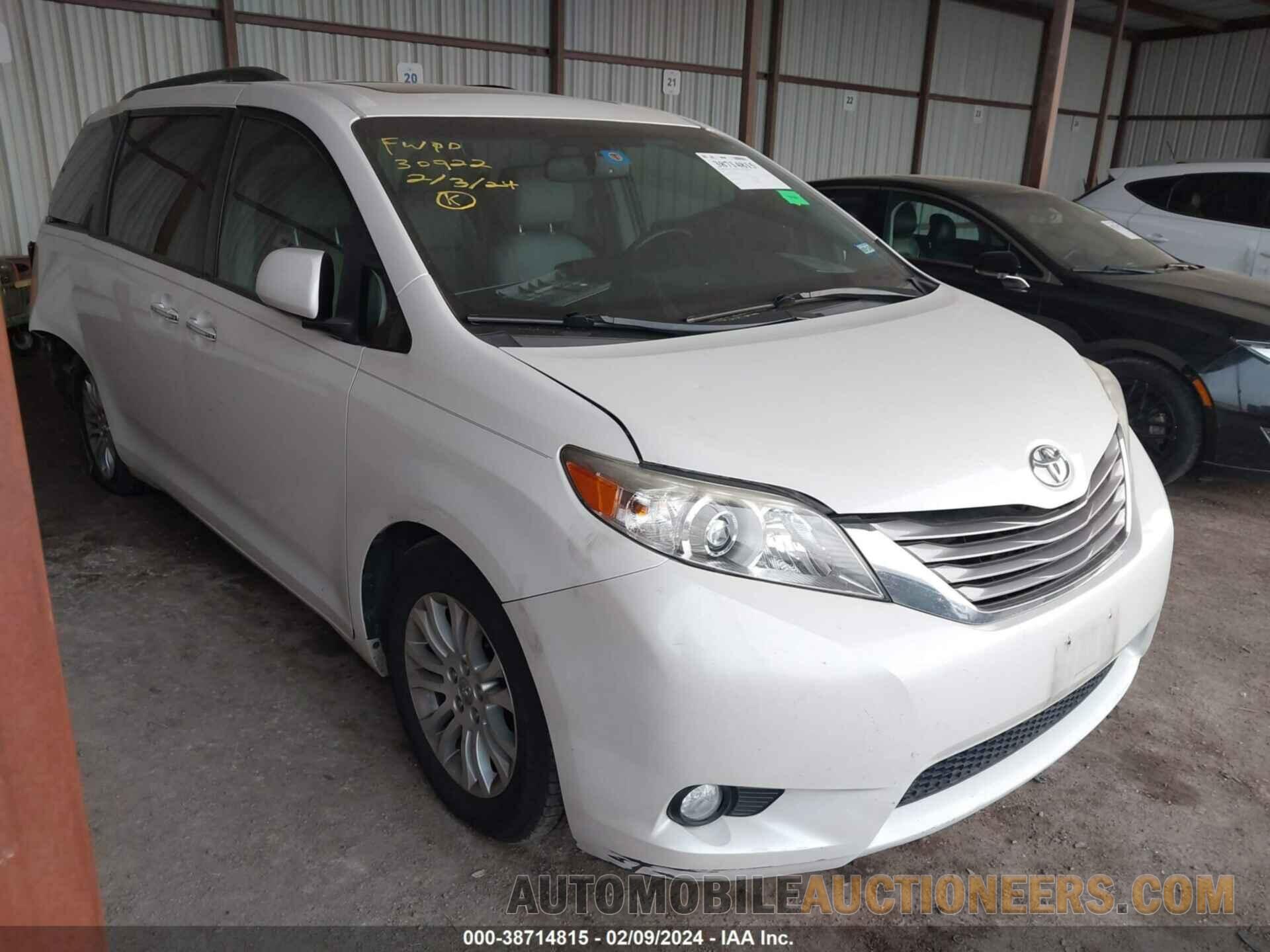 5TDYK3DCXGS757966 TOYOTA SIENNA 2016