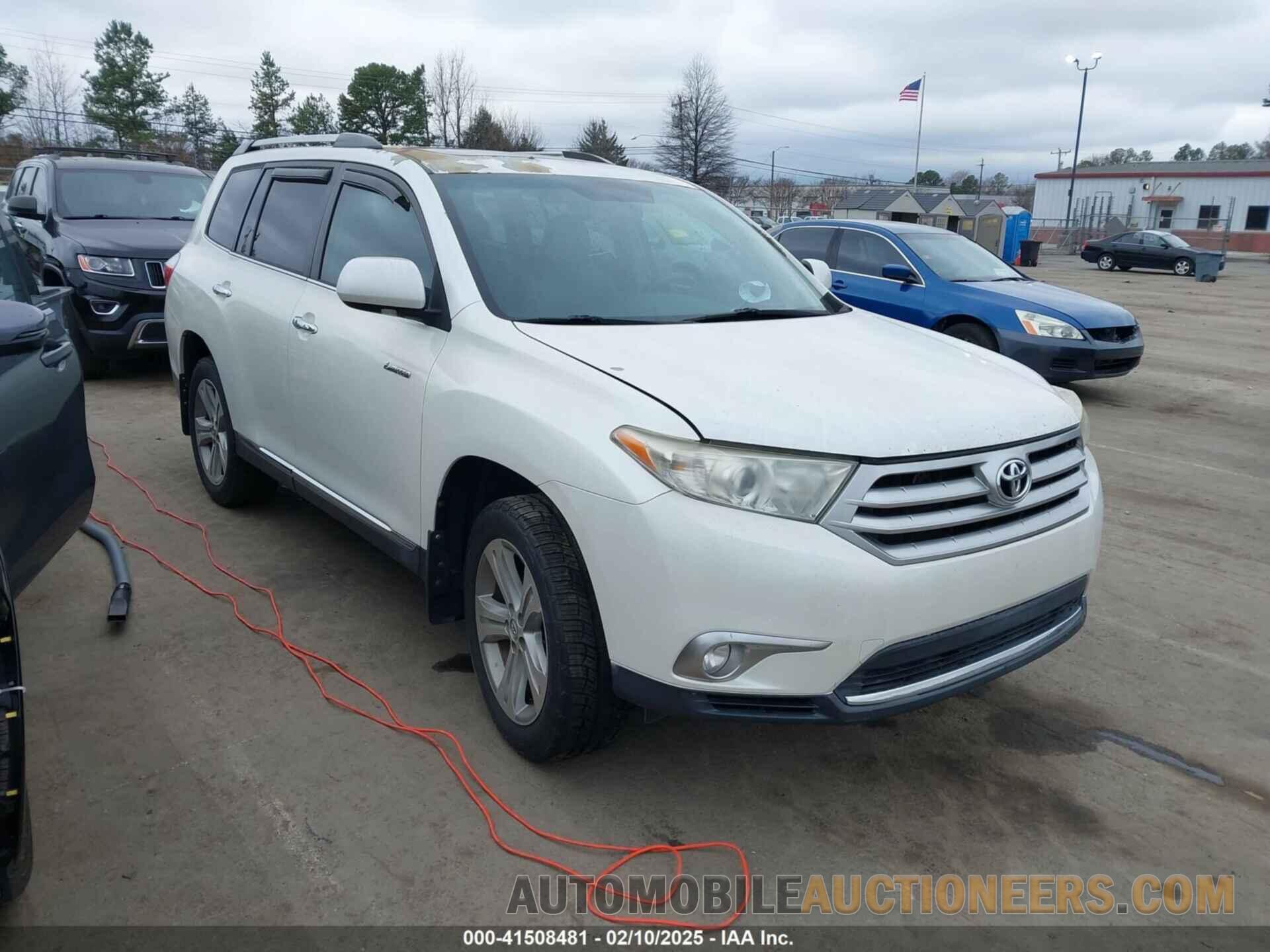 5TDYK3EH0CS068023 TOYOTA HIGHLANDER 2012