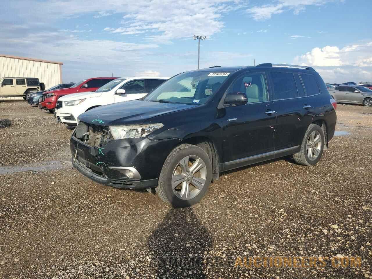 5TDYK3EH2DS129504 TOYOTA HIGHLANDER 2013