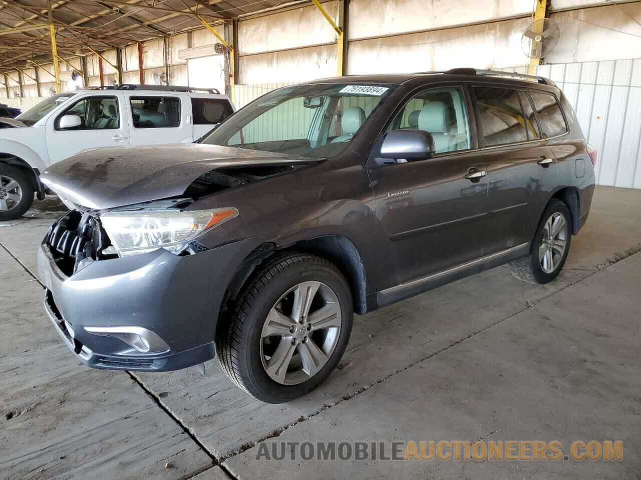 5TDYK3EH5CS065506 TOYOTA HIGHLANDER 2012