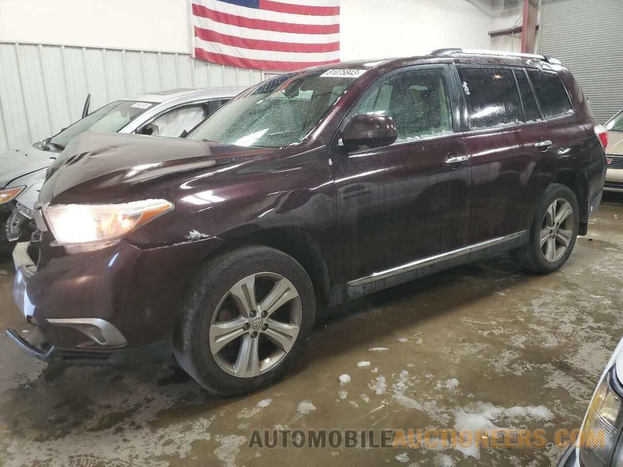 5TDYK3EH5CS073041 TOYOTA HIGHLANDER 2012