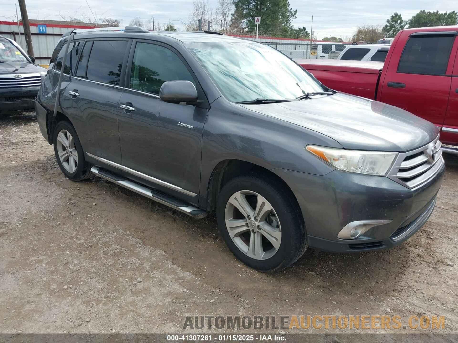 5TDYK3EH7CS052787 TOYOTA HIGHLANDER 2012