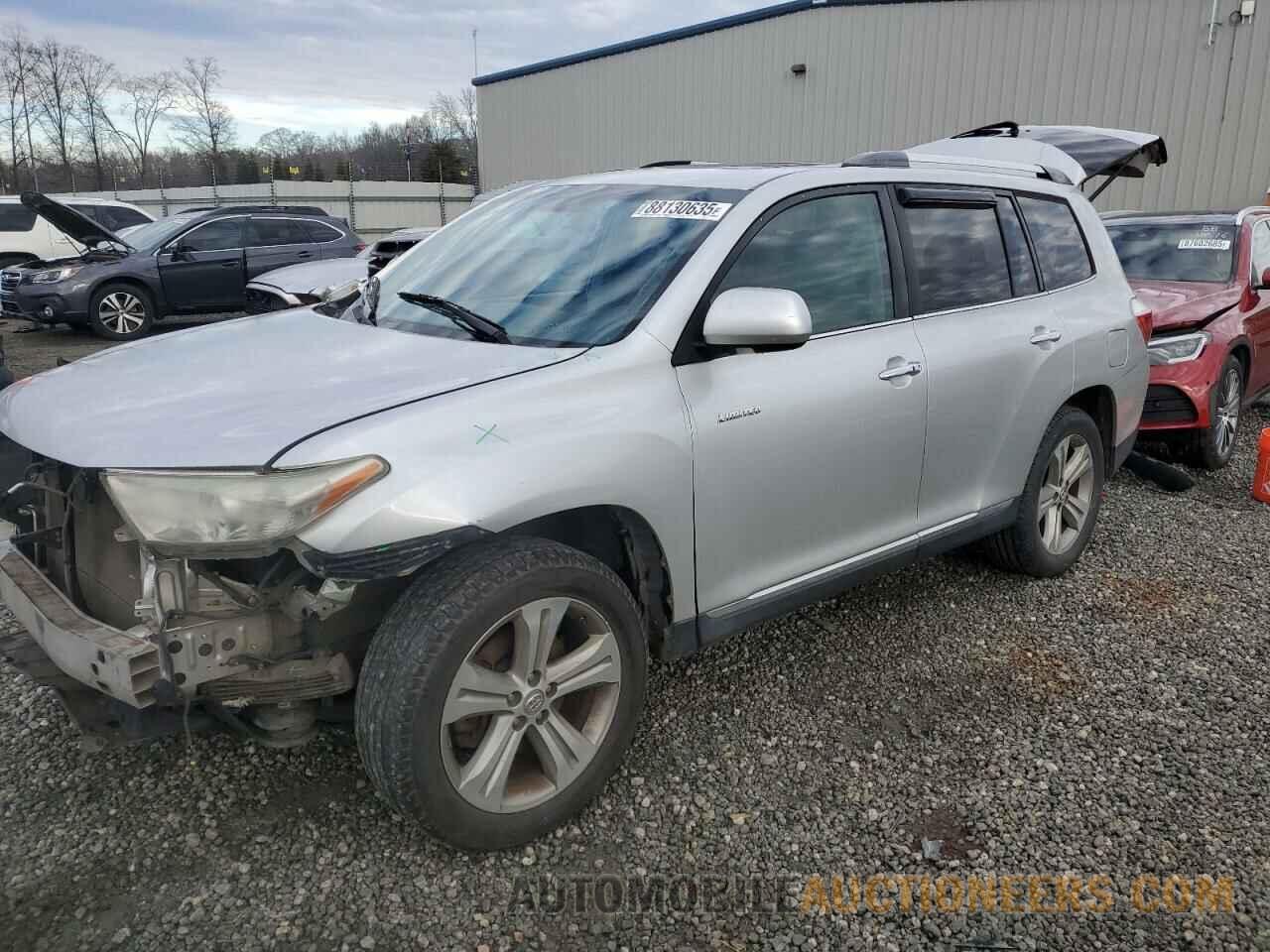 5TDYK3EH7CS080282 TOYOTA HIGHLANDER 2012