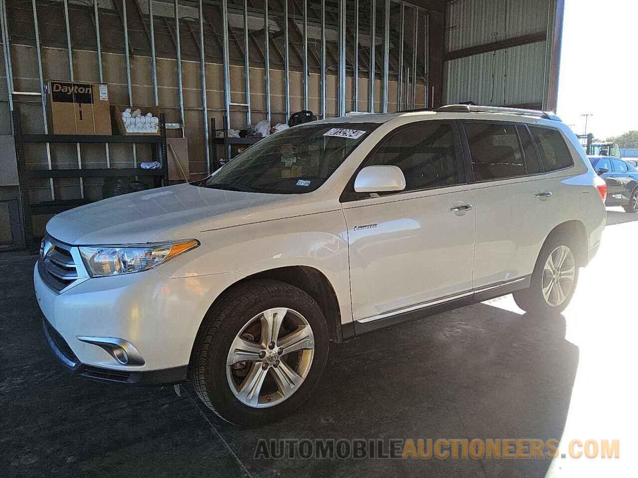 5TDYK3EH7DS105019 TOYOTA HIGHLANDER 2013