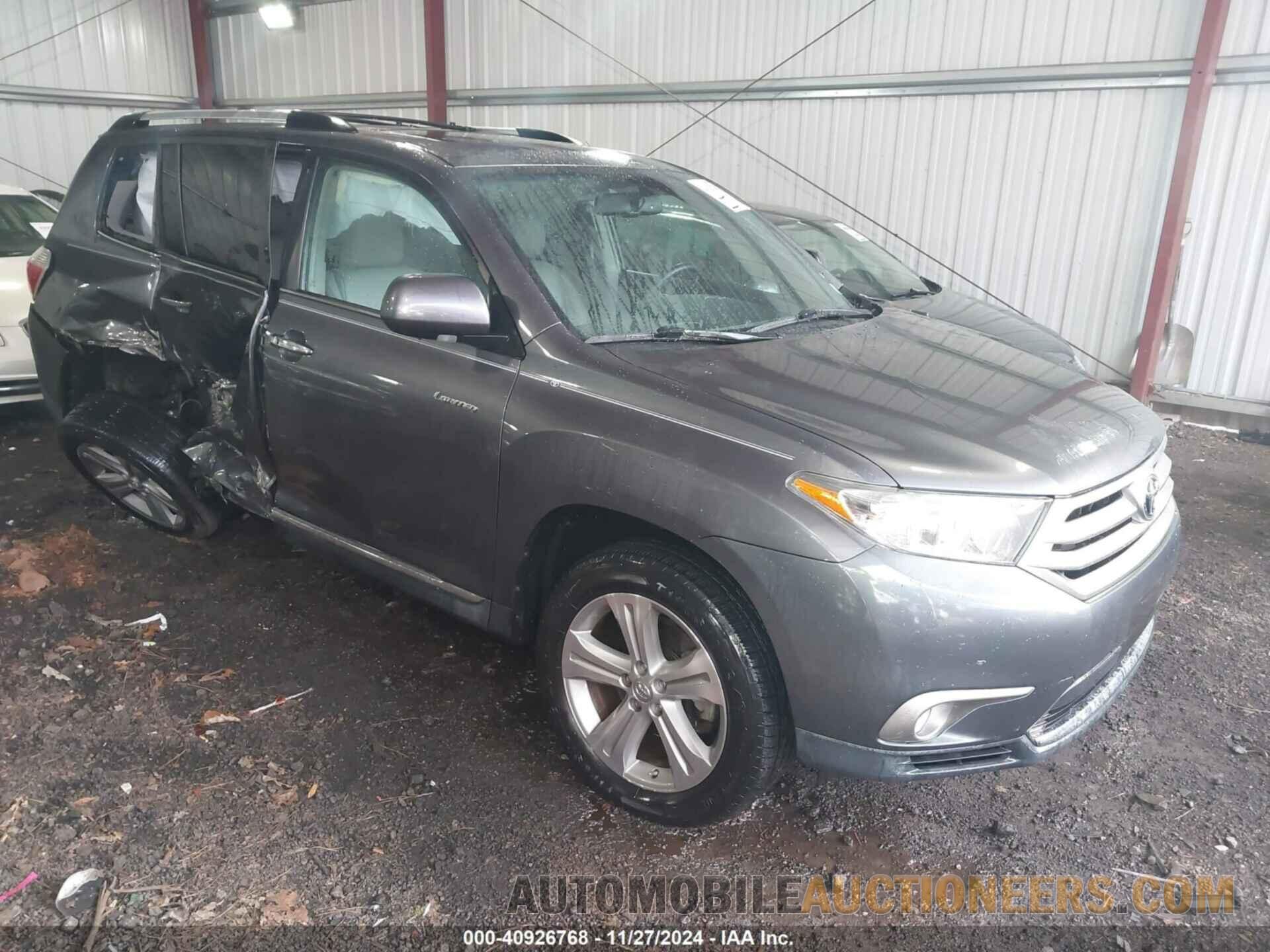 5TDYK3EH8DS128177 TOYOTA HIGHLANDER 2013