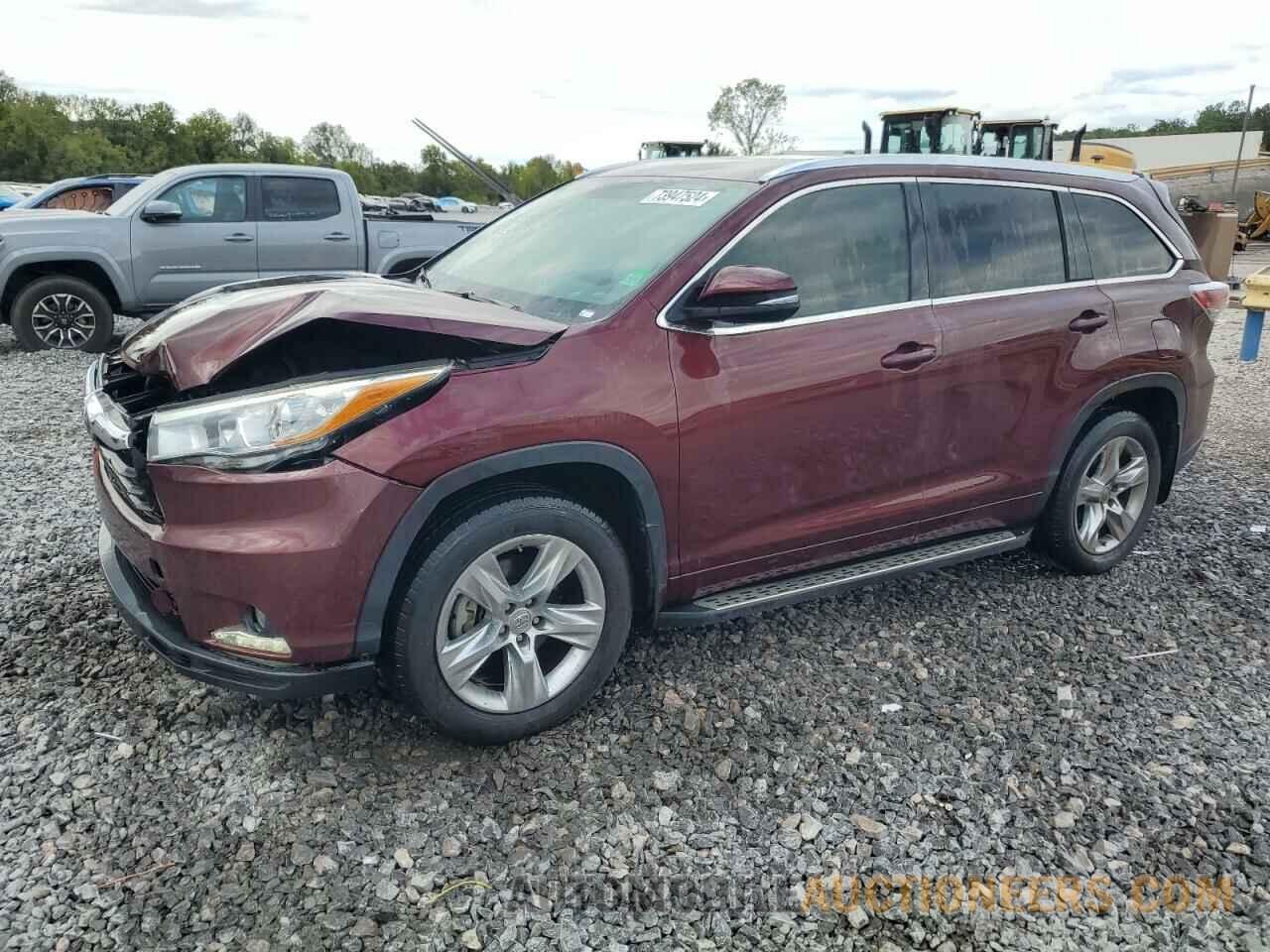 5TDYKRFH0FS059960 TOYOTA HIGHLANDER 2015