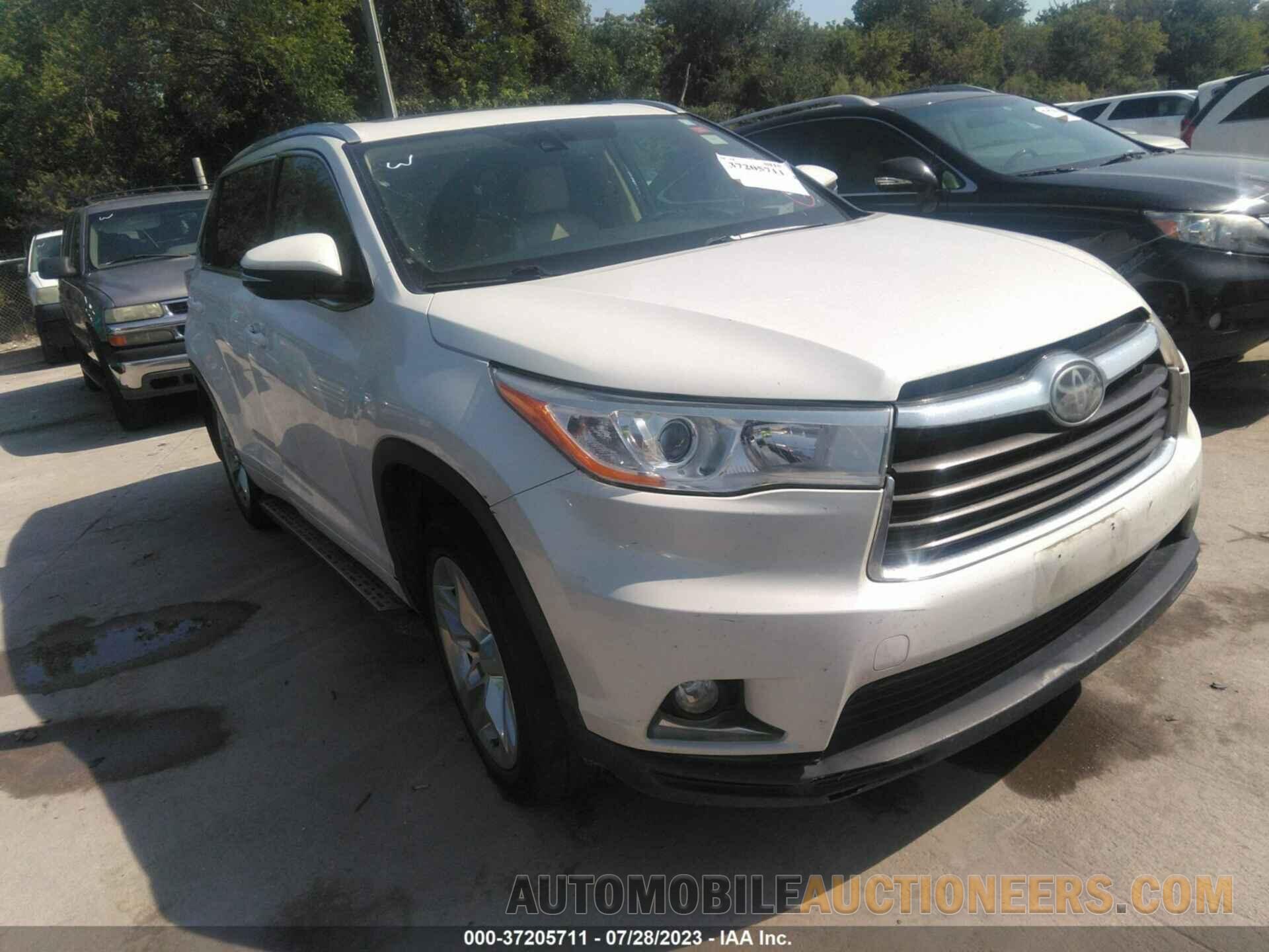 5TDYKRFH0FS083773 TOYOTA HIGHLANDER 2015