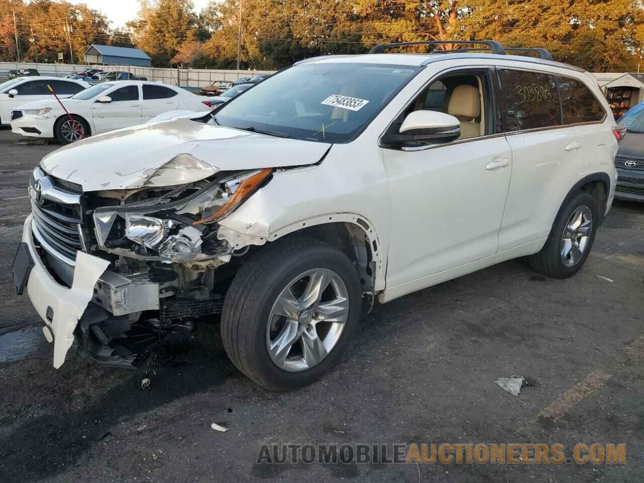 5TDYKRFH0FS113516 TOYOTA HIGHLANDER 2015