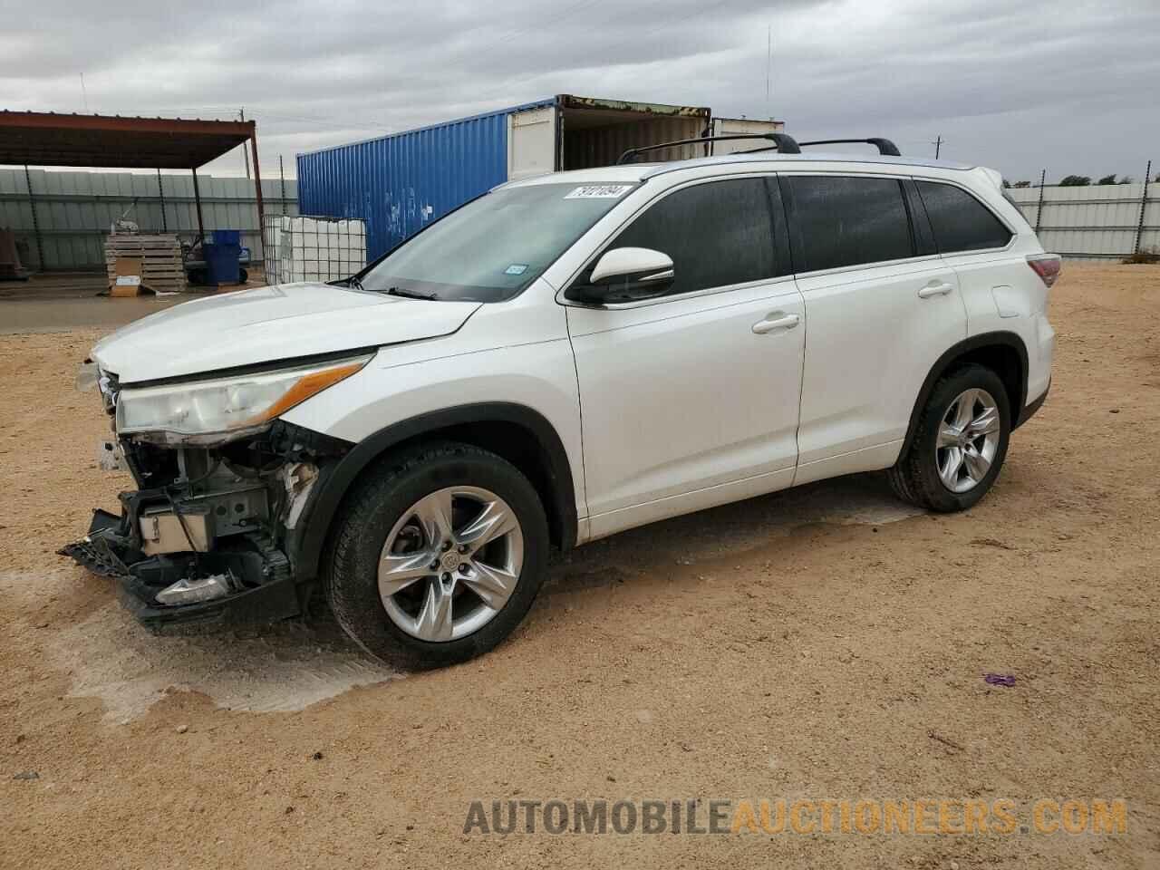 5TDYKRFH0FS115251 TOYOTA HIGHLANDER 2015