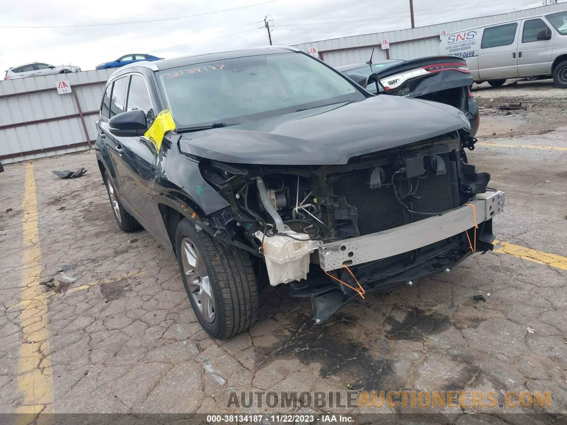 5TDYKRFH0FS118571 TOYOTA HIGHLANDER 2015