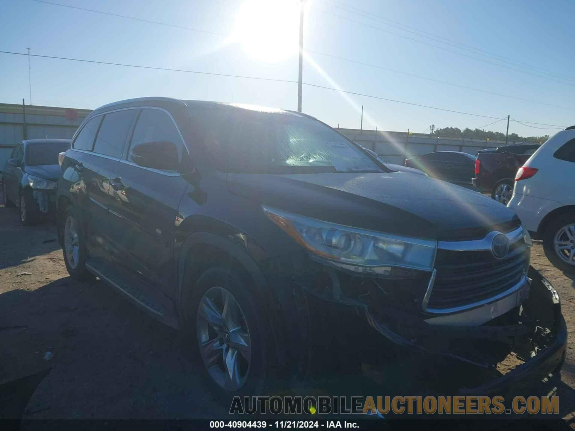 5TDYKRFH0GS134531 TOYOTA HIGHLANDER 2016