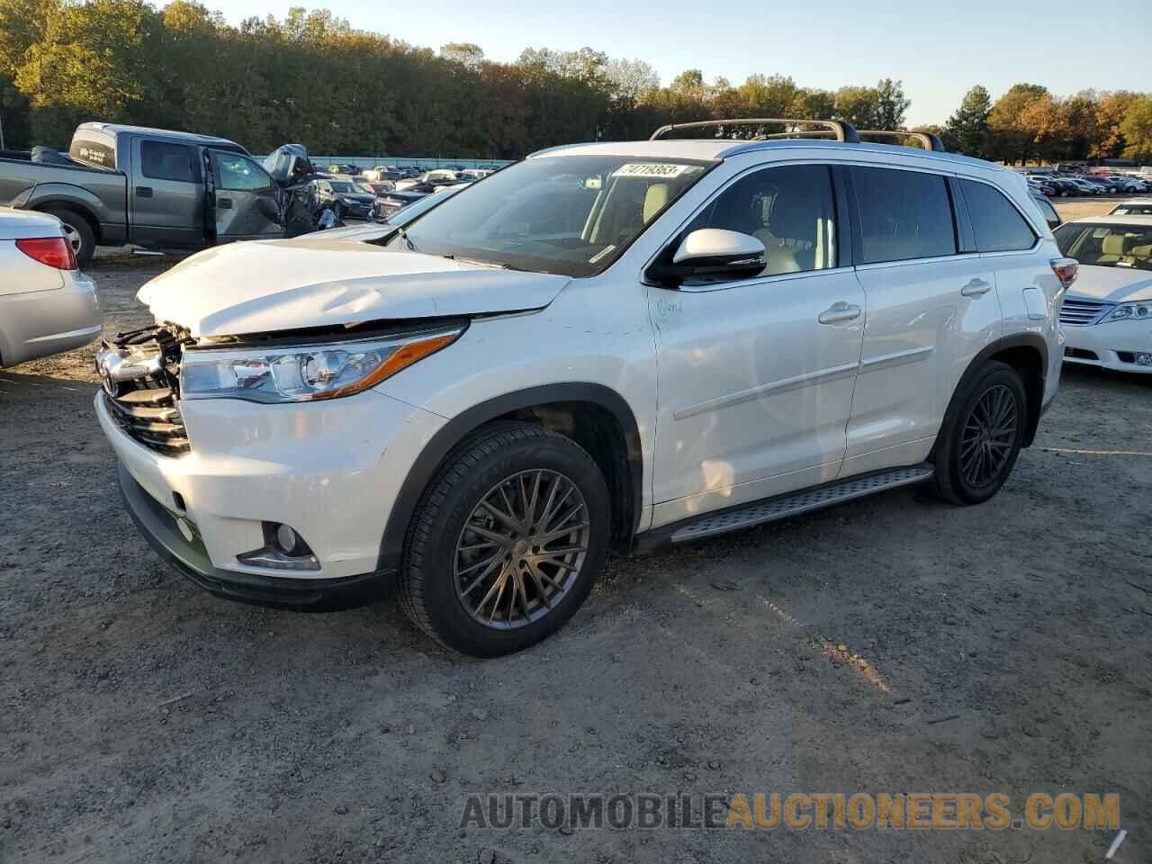 5TDYKRFH0GS138529 TOYOTA HIGHLANDER 2016