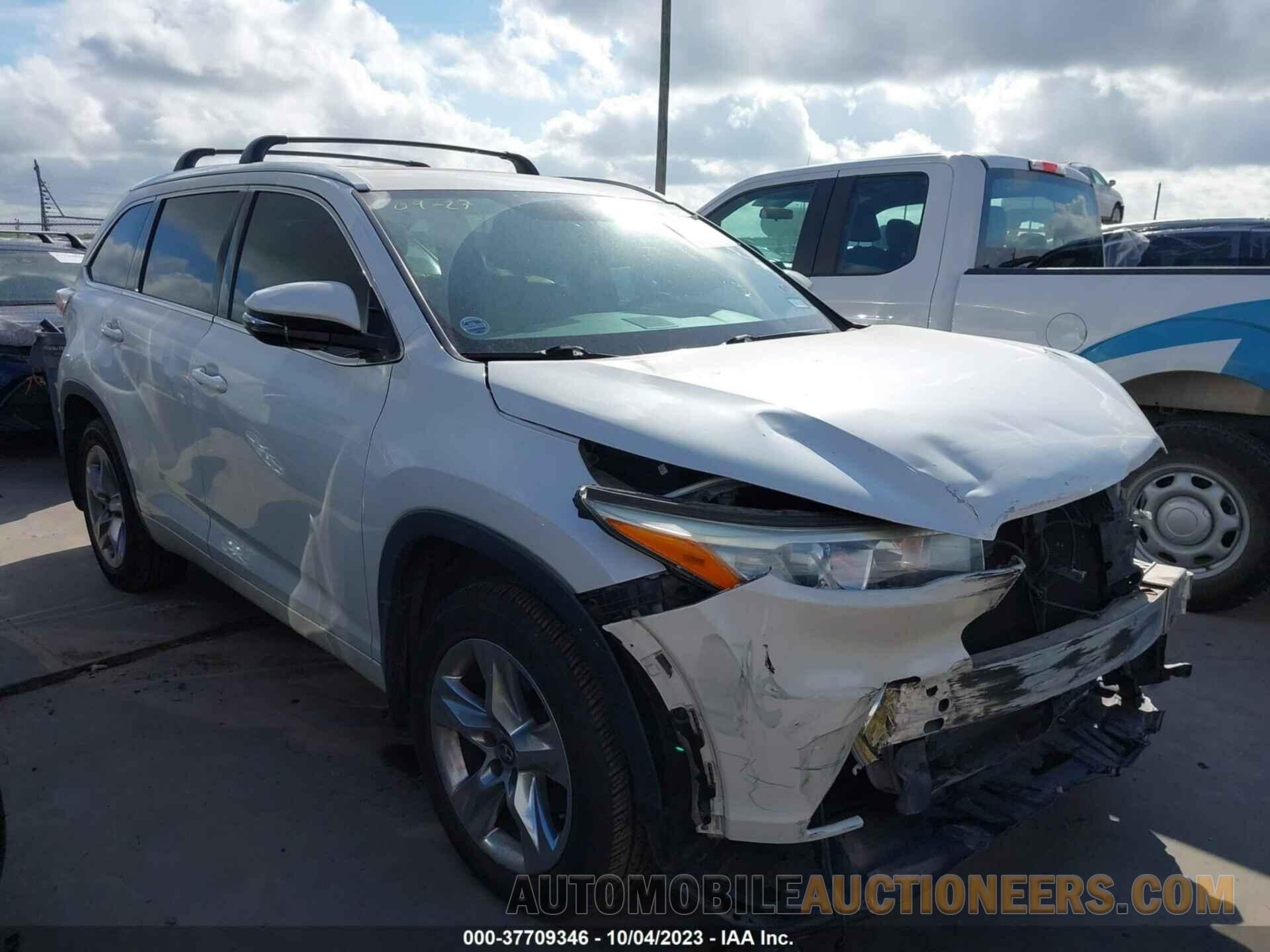 5TDYKRFH0GS153581 TOYOTA HIGHLANDER 2016