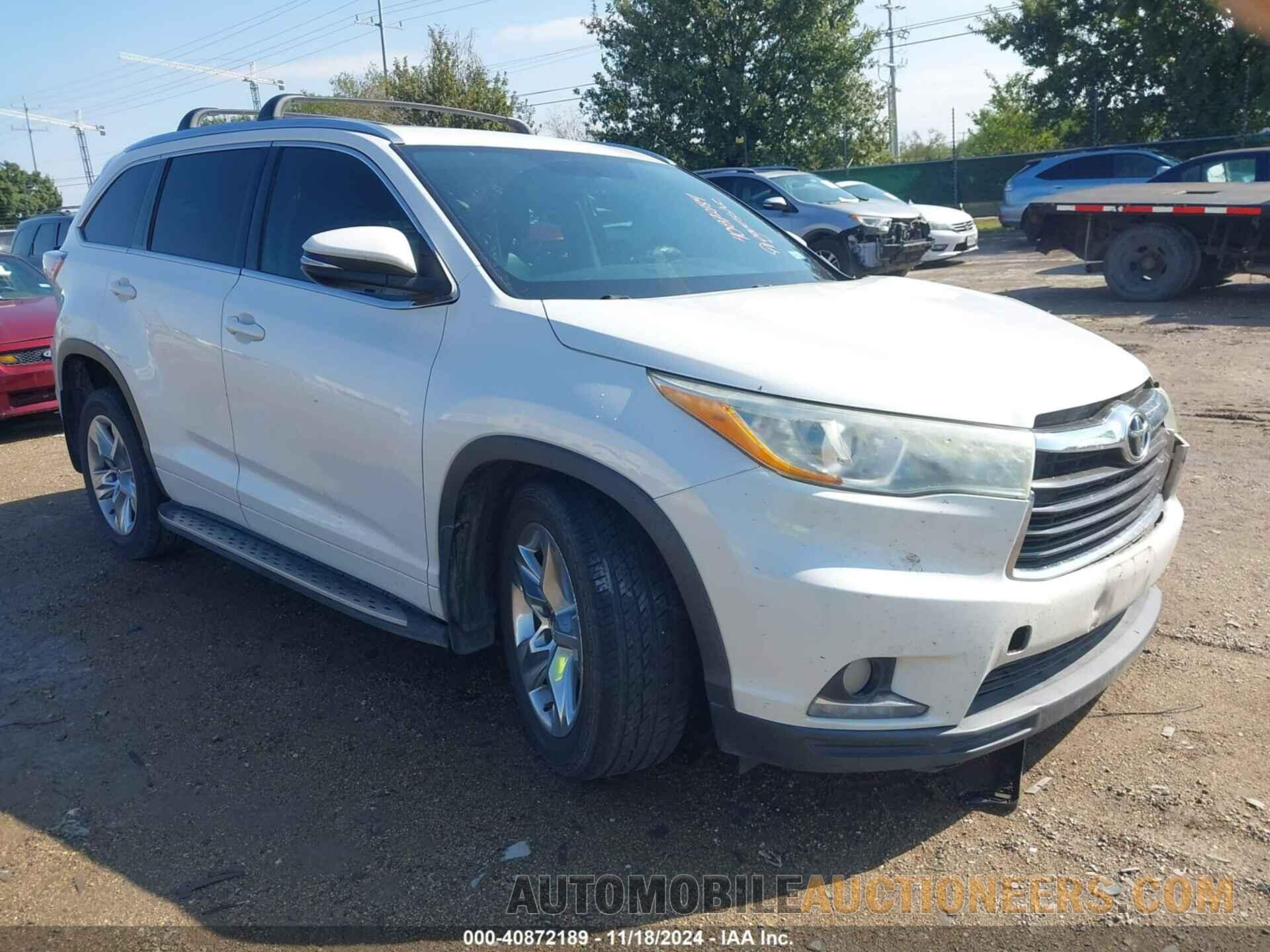 5TDYKRFH0GS154116 TOYOTA HIGHLANDER 2016