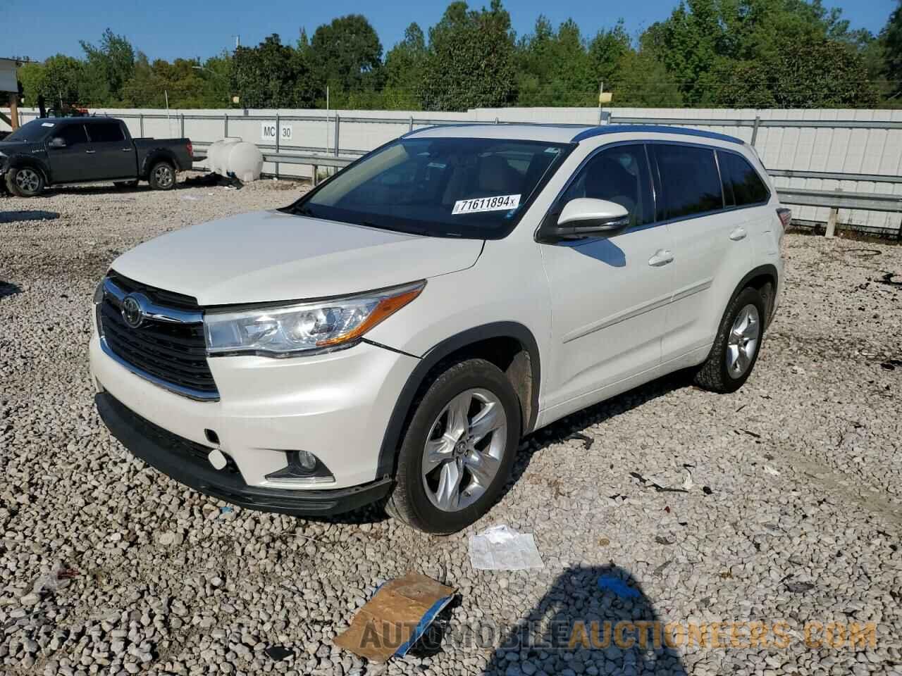 5TDYKRFH0GS154214 TOYOTA HIGHLANDER 2016