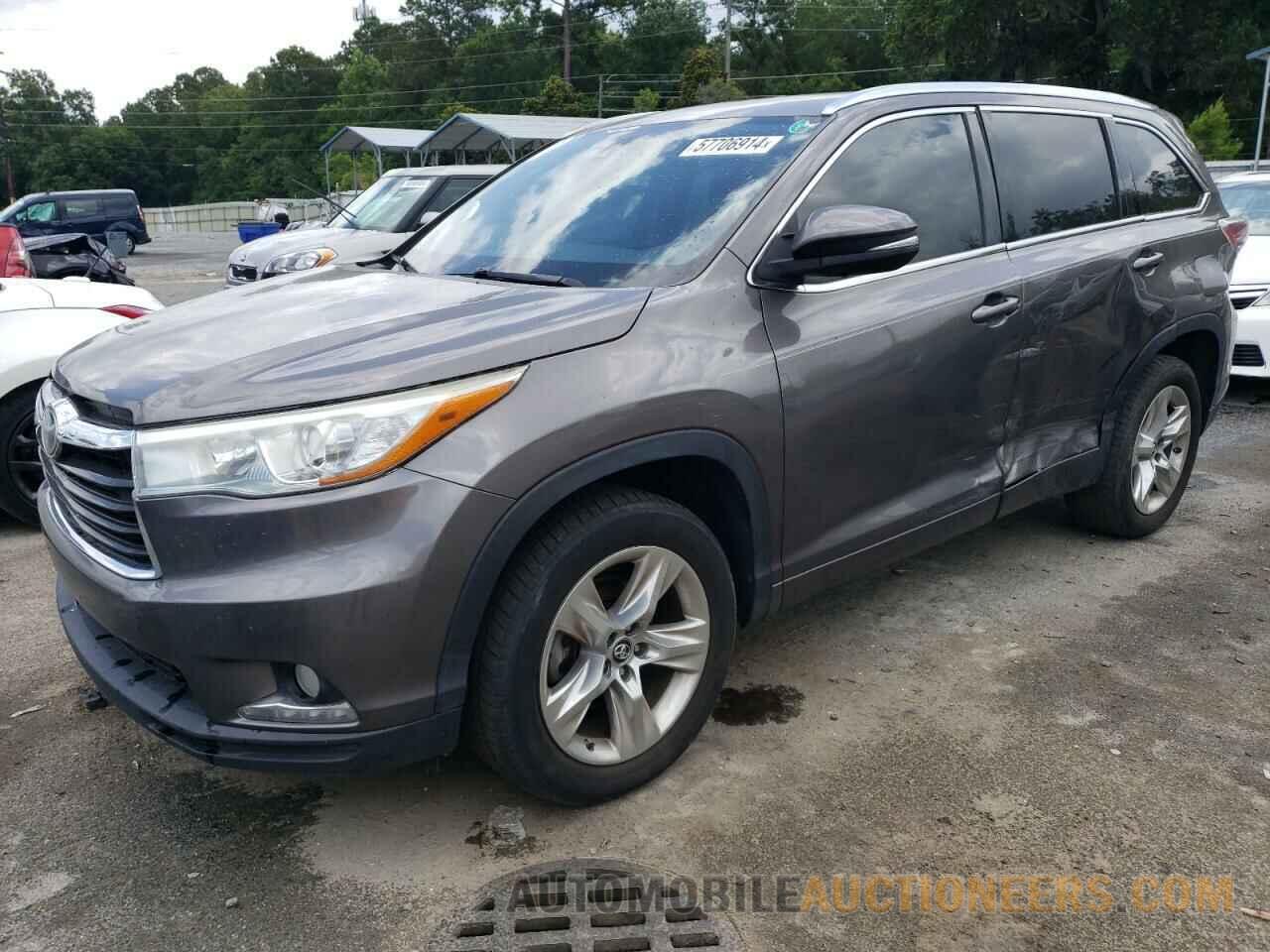 5TDYKRFH0GS156867 TOYOTA HIGHLANDER 2016