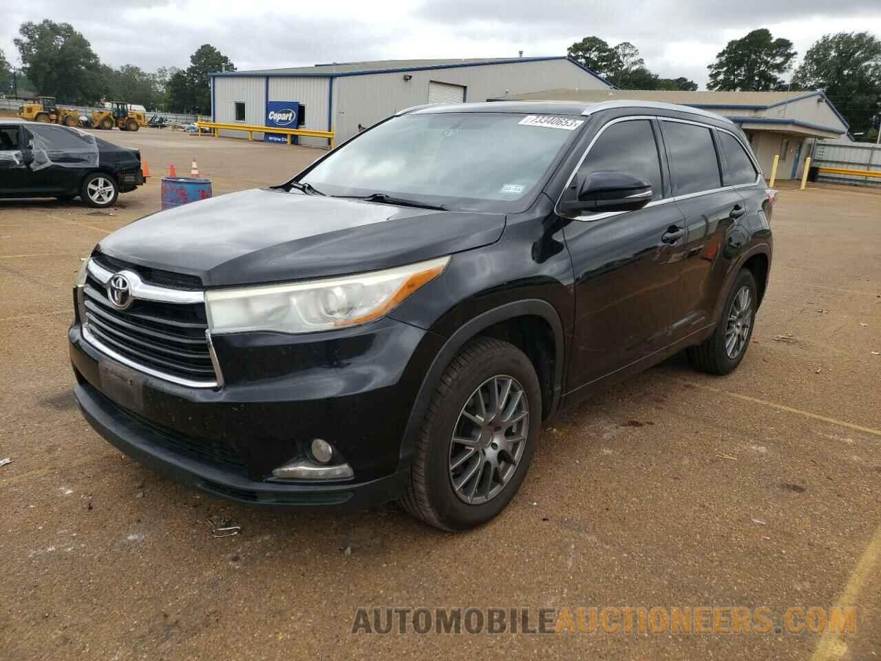 5TDYKRFH1FS039569 TOYOTA HIGHLANDER 2015