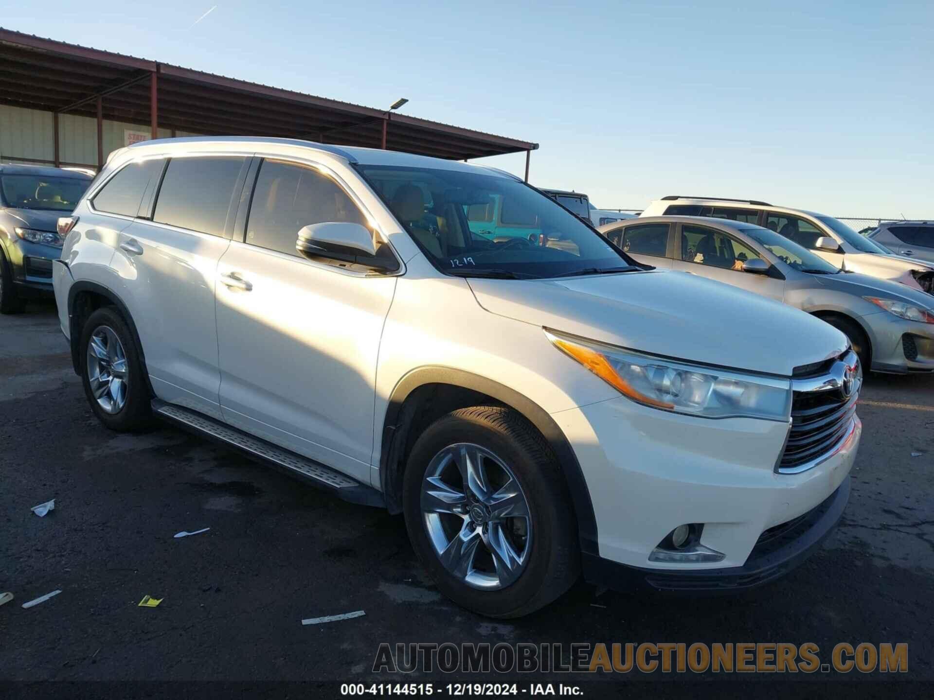 5TDYKRFH1FS048269 TOYOTA HIGHLANDER 2015