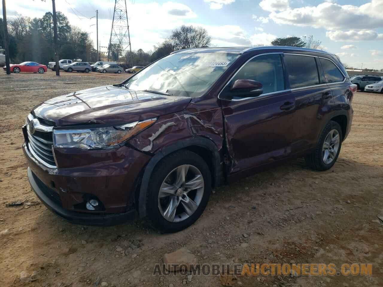 5TDYKRFH1FS059661 TOYOTA HIGHLANDER 2015