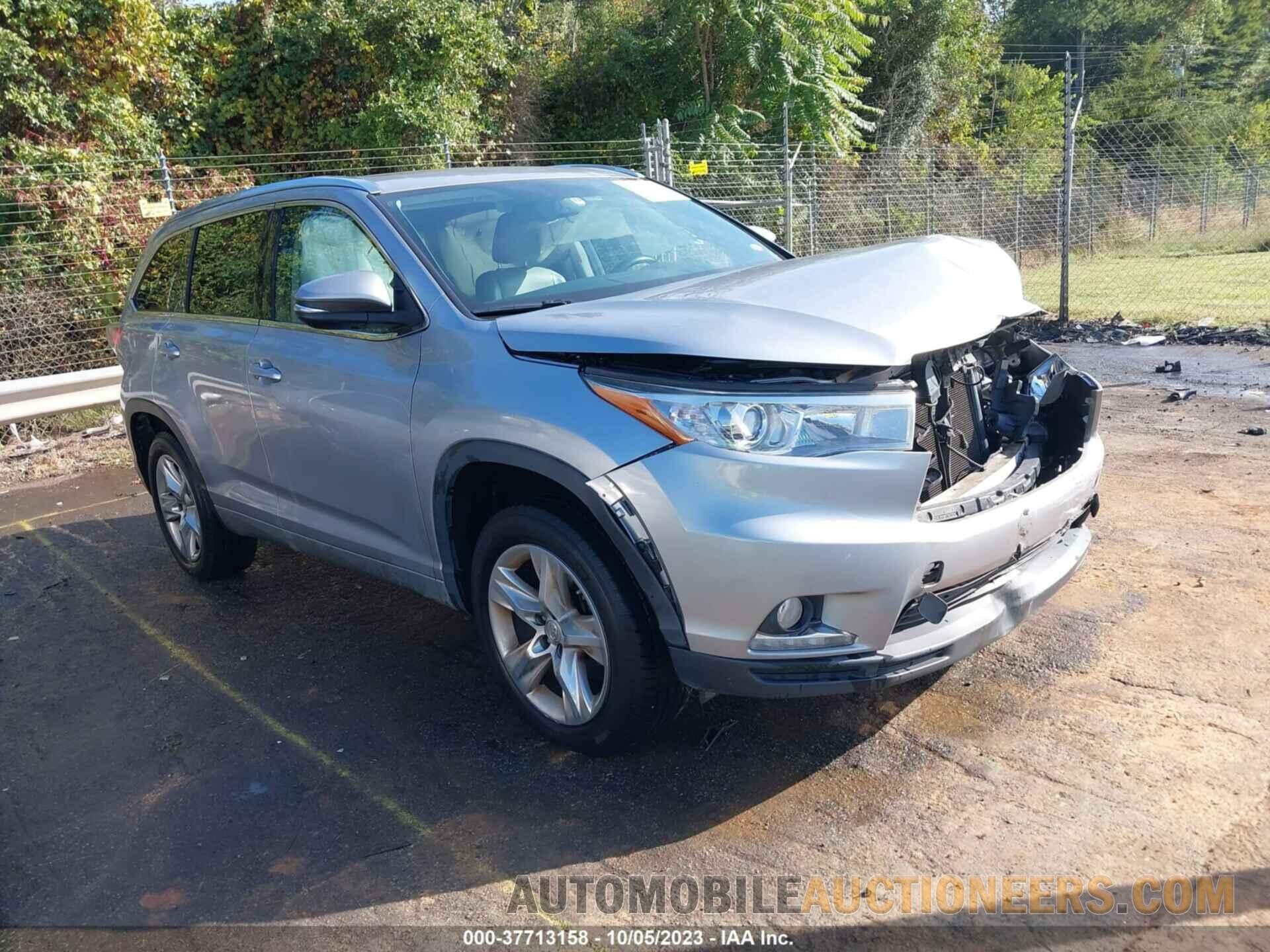 5TDYKRFH1FS061264 TOYOTA HIGHLANDER 2015