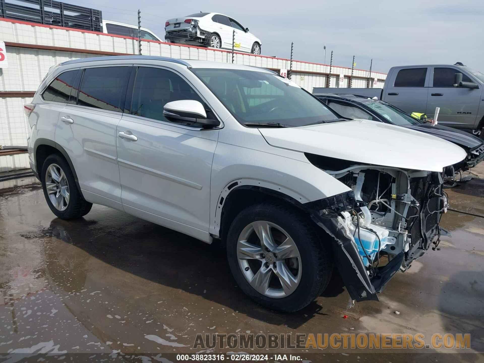 5TDYKRFH1FS099075 TOYOTA HIGHLANDER 2015