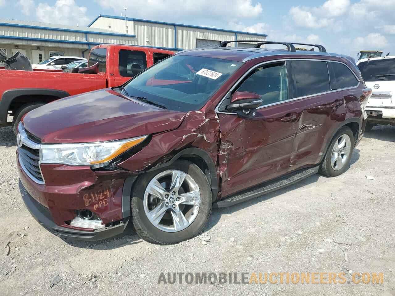 5TDYKRFH1GS130942 TOYOTA HIGHLANDER 2016