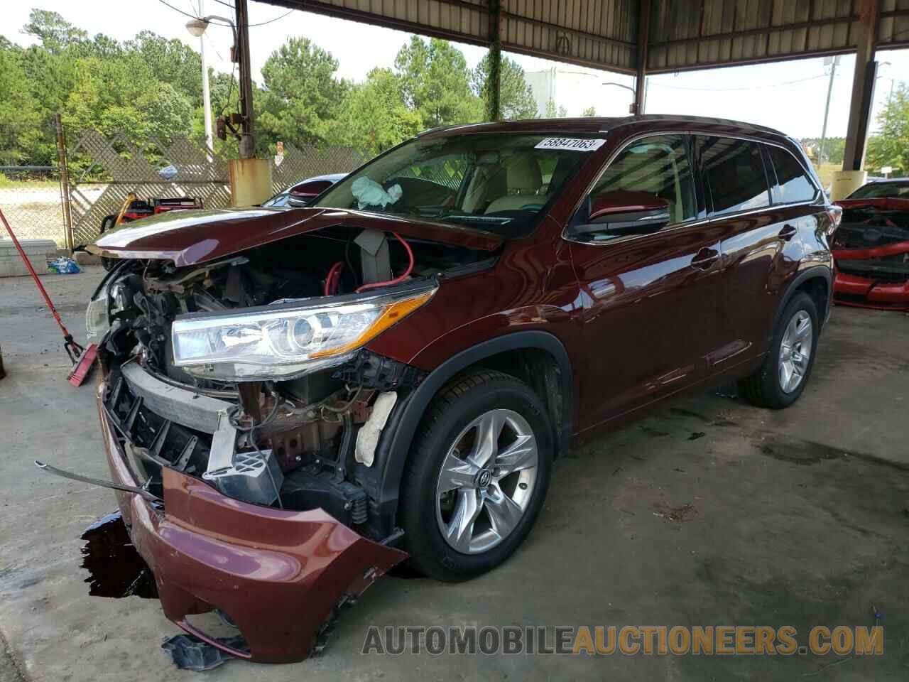 5TDYKRFH1GS136787 TOYOTA HIGHLANDER 2016