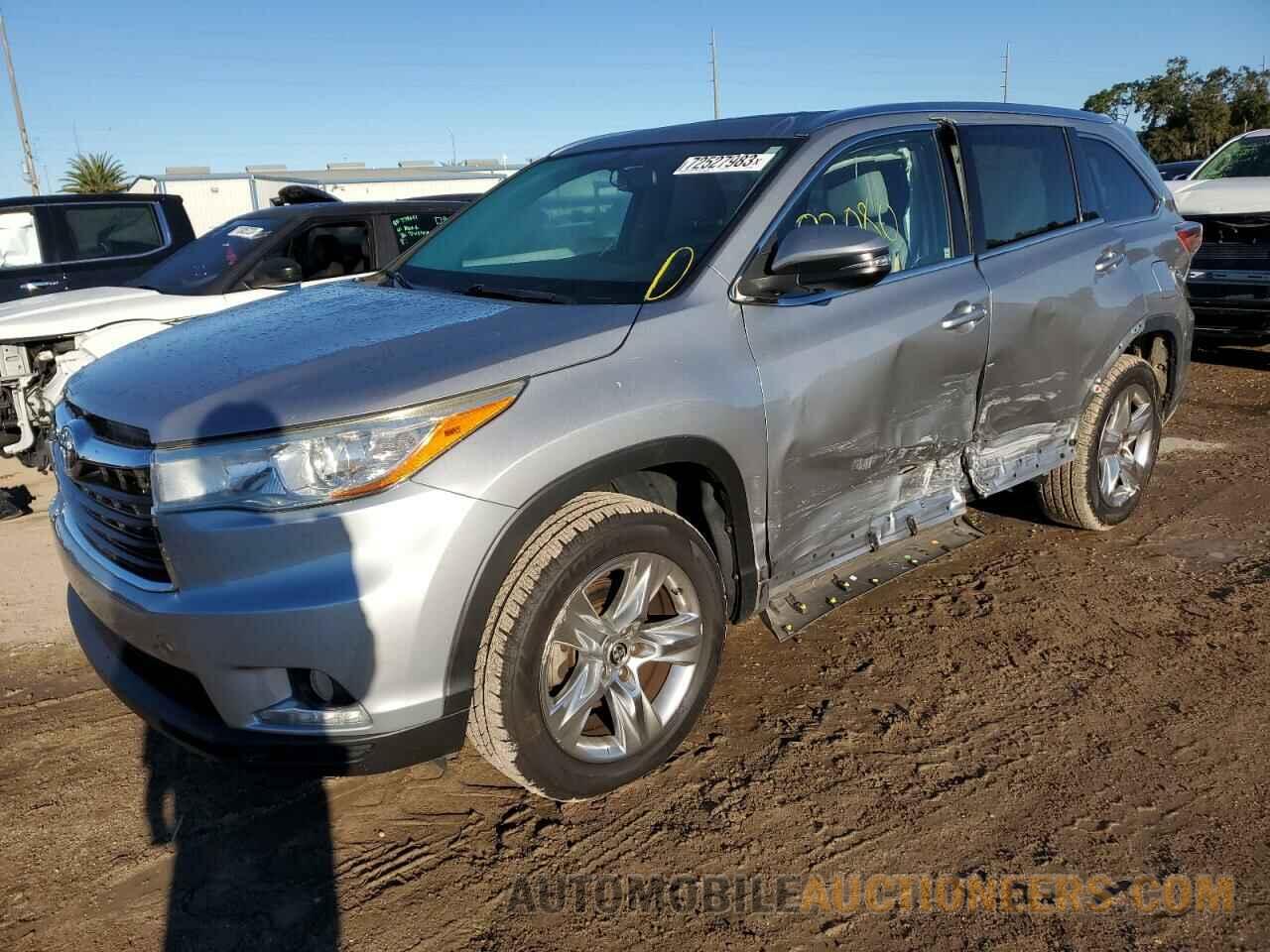 5TDYKRFH1GS139902 TOYOTA HIGHLANDER 2016