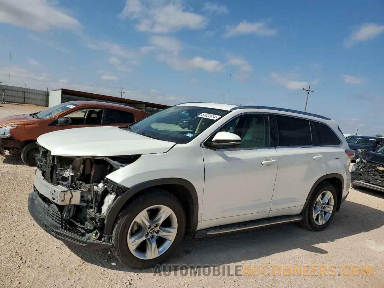 5TDYKRFH1GS143562 TOYOTA HIGHLANDER 2016