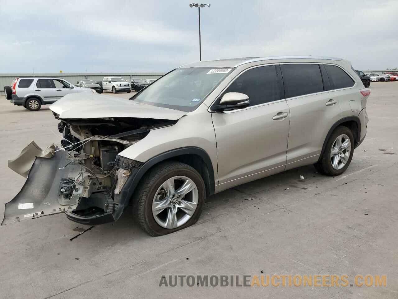 5TDYKRFH1GS156800 TOYOTA HIGHLANDER 2016