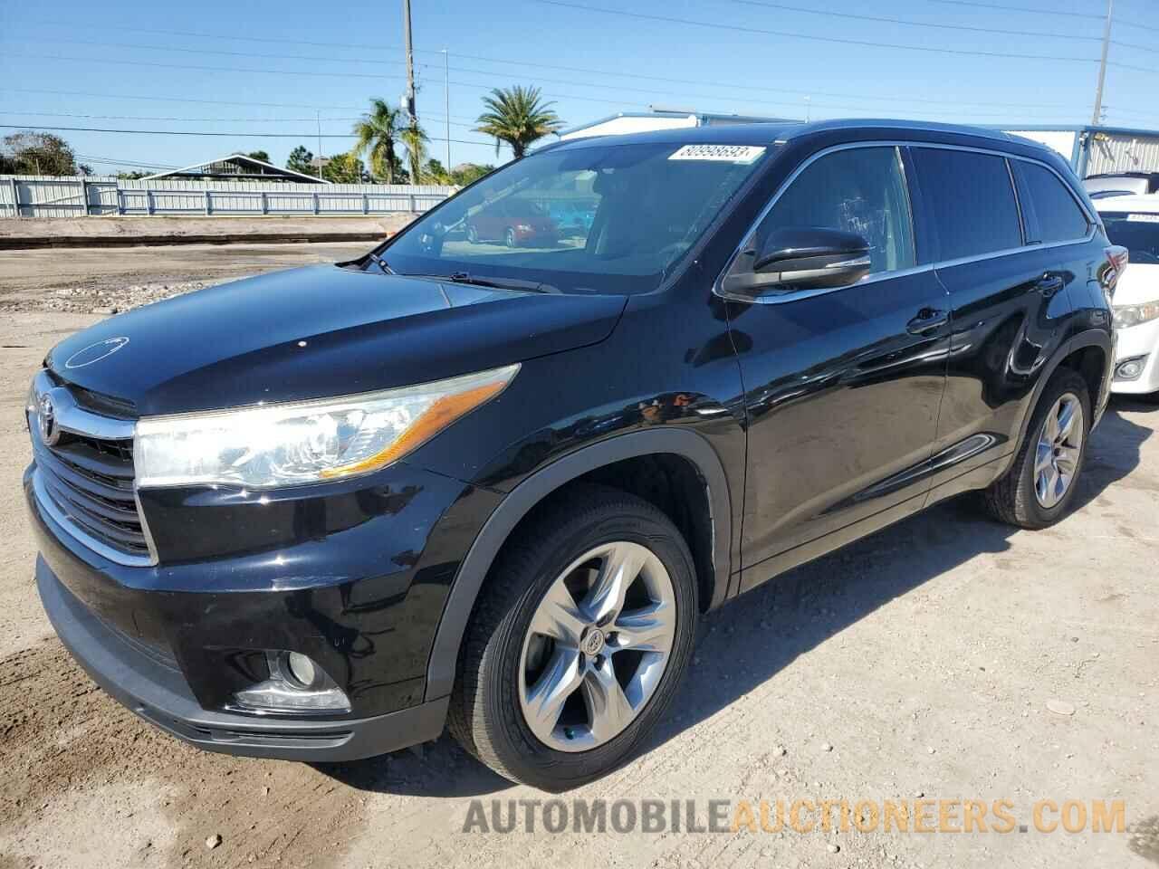 5TDYKRFH2FS039614 TOYOTA HIGHLANDER 2015