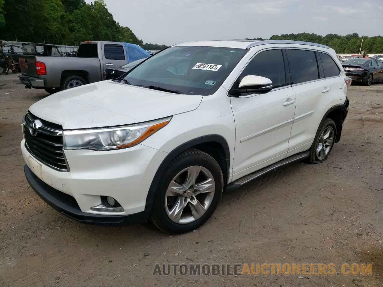 5TDYKRFH2FS046028 TOYOTA HIGHLANDER 2015