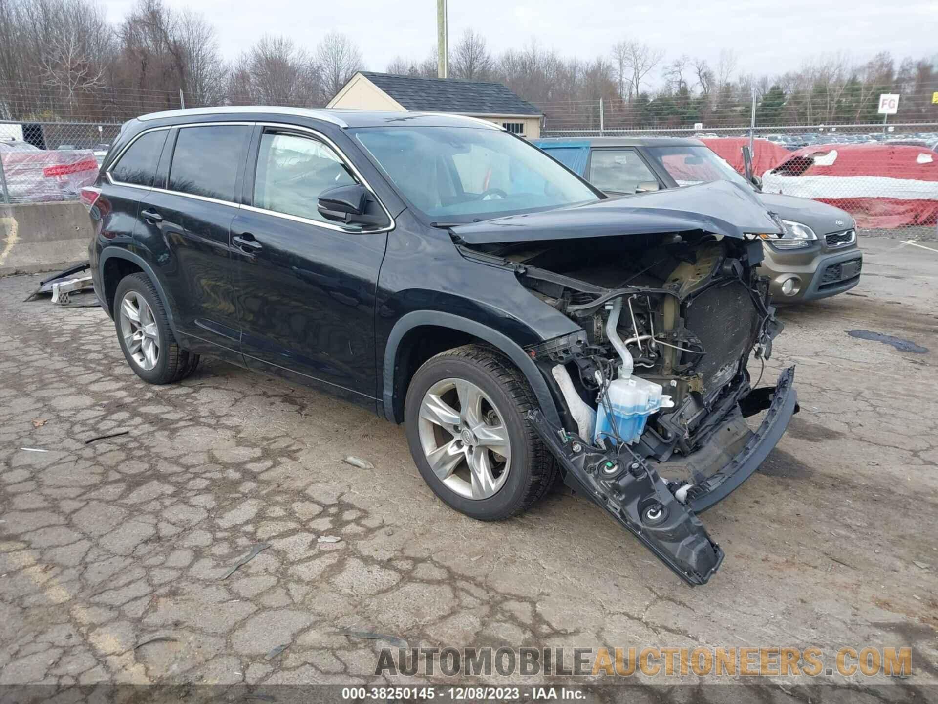 5TDYKRFH2FS068210 TOYOTA HIGHLANDER 2015