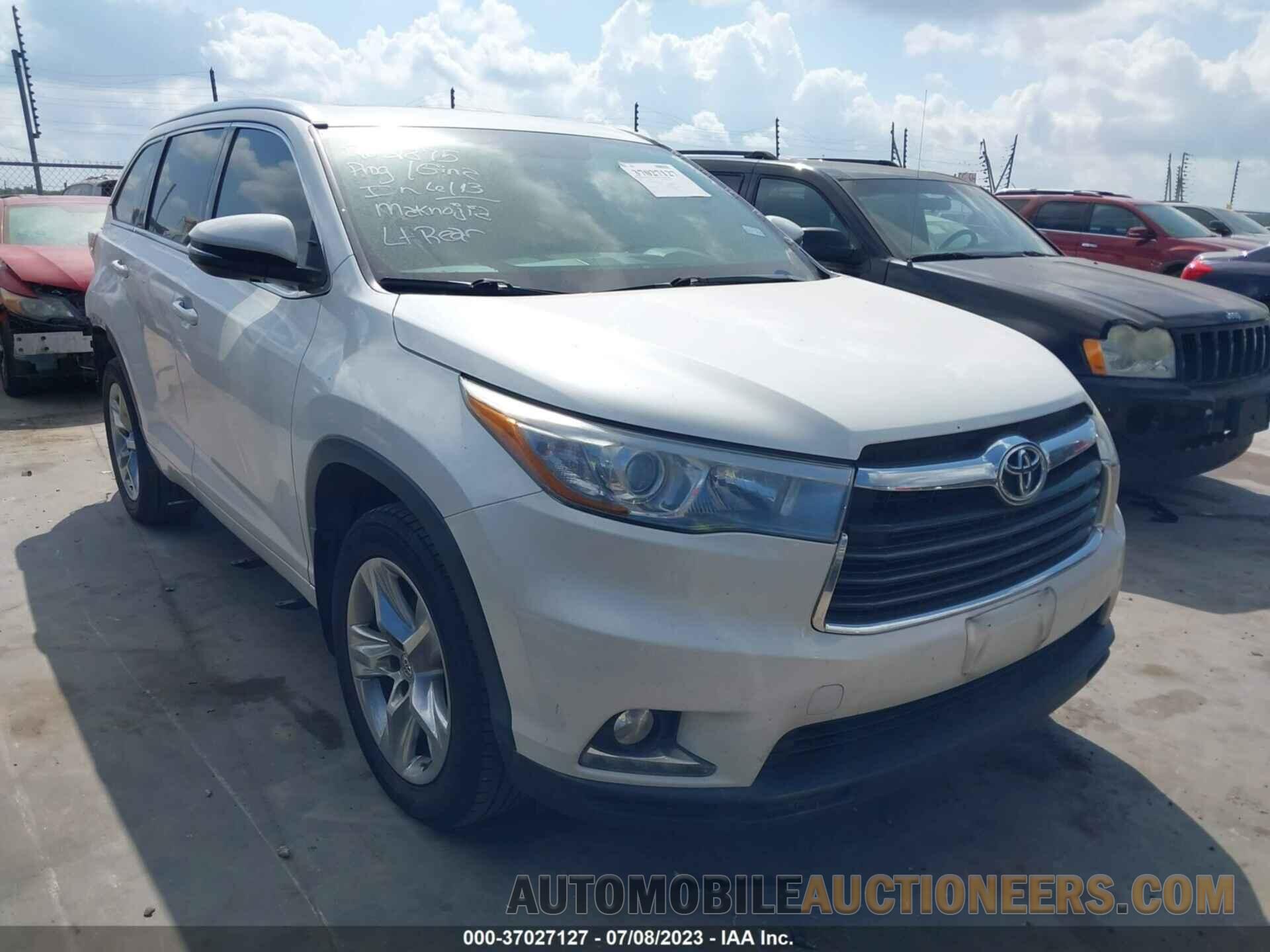 5TDYKRFH2FS069535 TOYOTA HIGHLANDER 2015