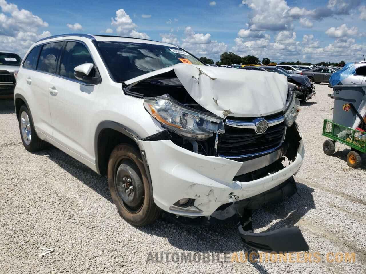 5TDYKRFH2FS099778 TOYOTA HIGHLANDER 2015