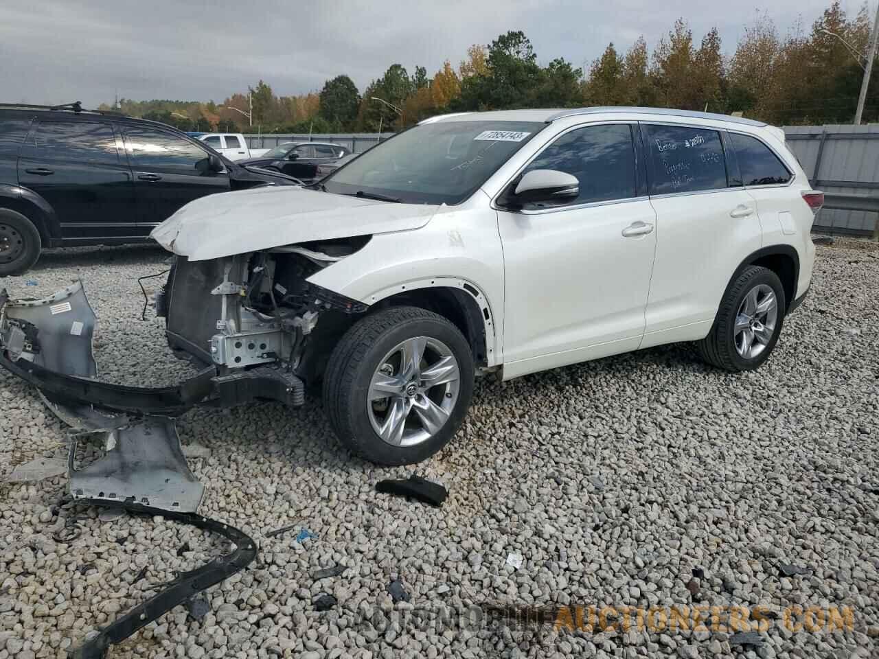 5TDYKRFH2GS124423 TOYOTA HIGHLANDER 2016