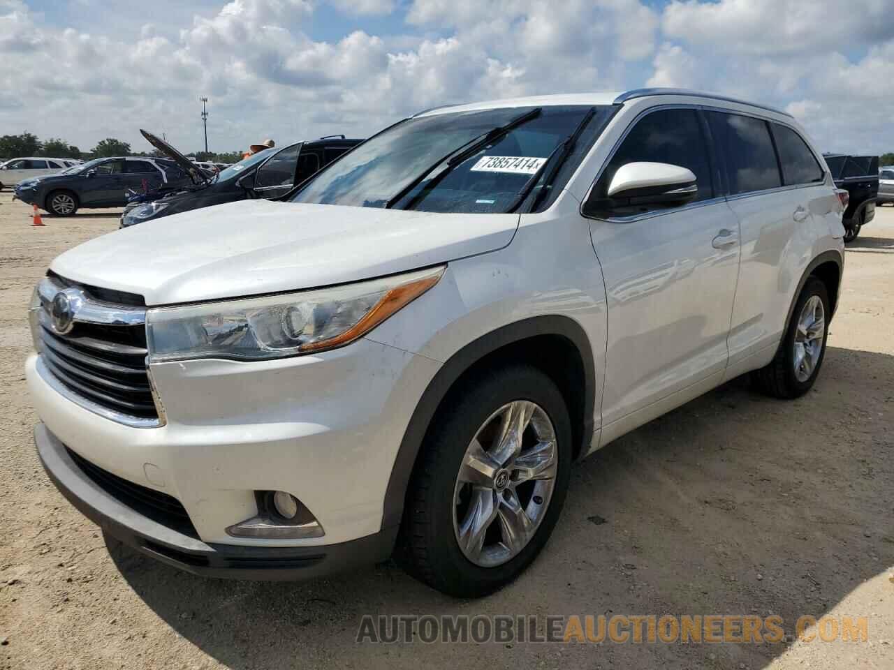 5TDYKRFH2GS133087 TOYOTA HIGHLANDER 2016