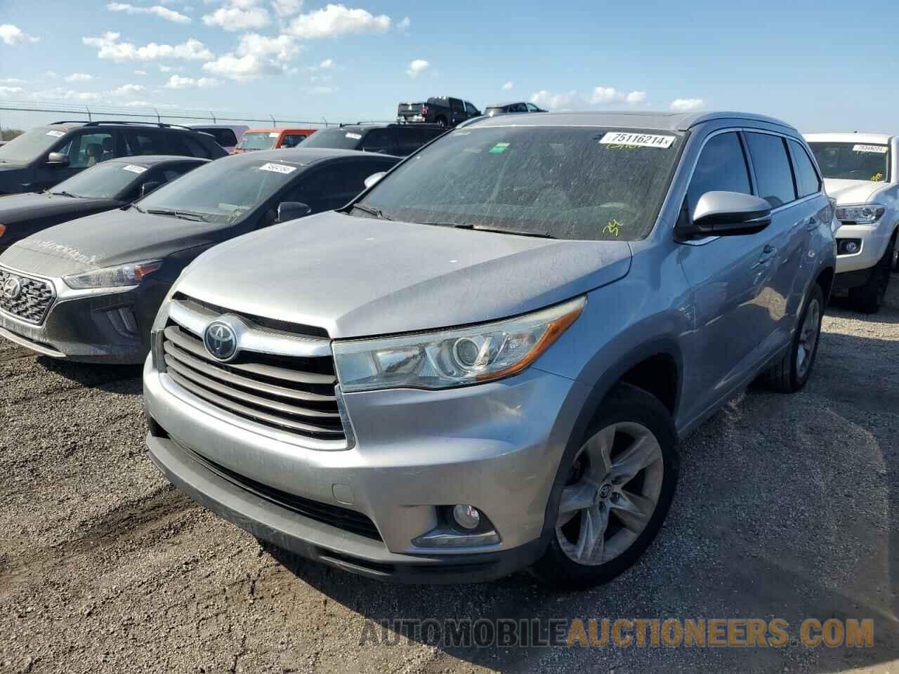 5TDYKRFH2GS138418 TOYOTA HIGHLANDER 2016