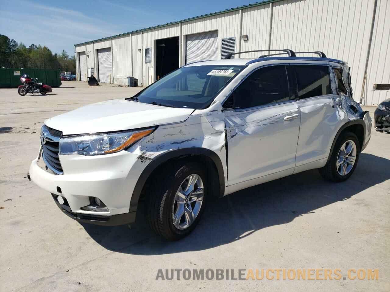 5TDYKRFH2GS142517 TOYOTA HIGHLANDER 2016