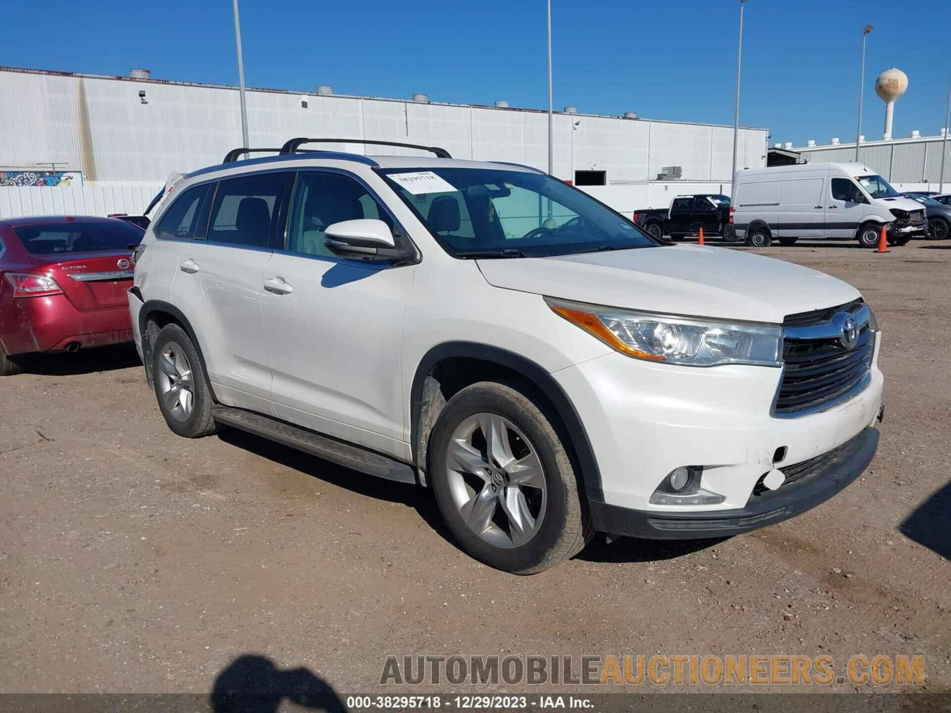 5TDYKRFH2GS147703 TOYOTA HIGHLANDER 2016