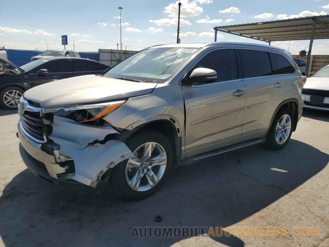 5TDYKRFH2GS154036 TOYOTA HIGHLANDER 2016