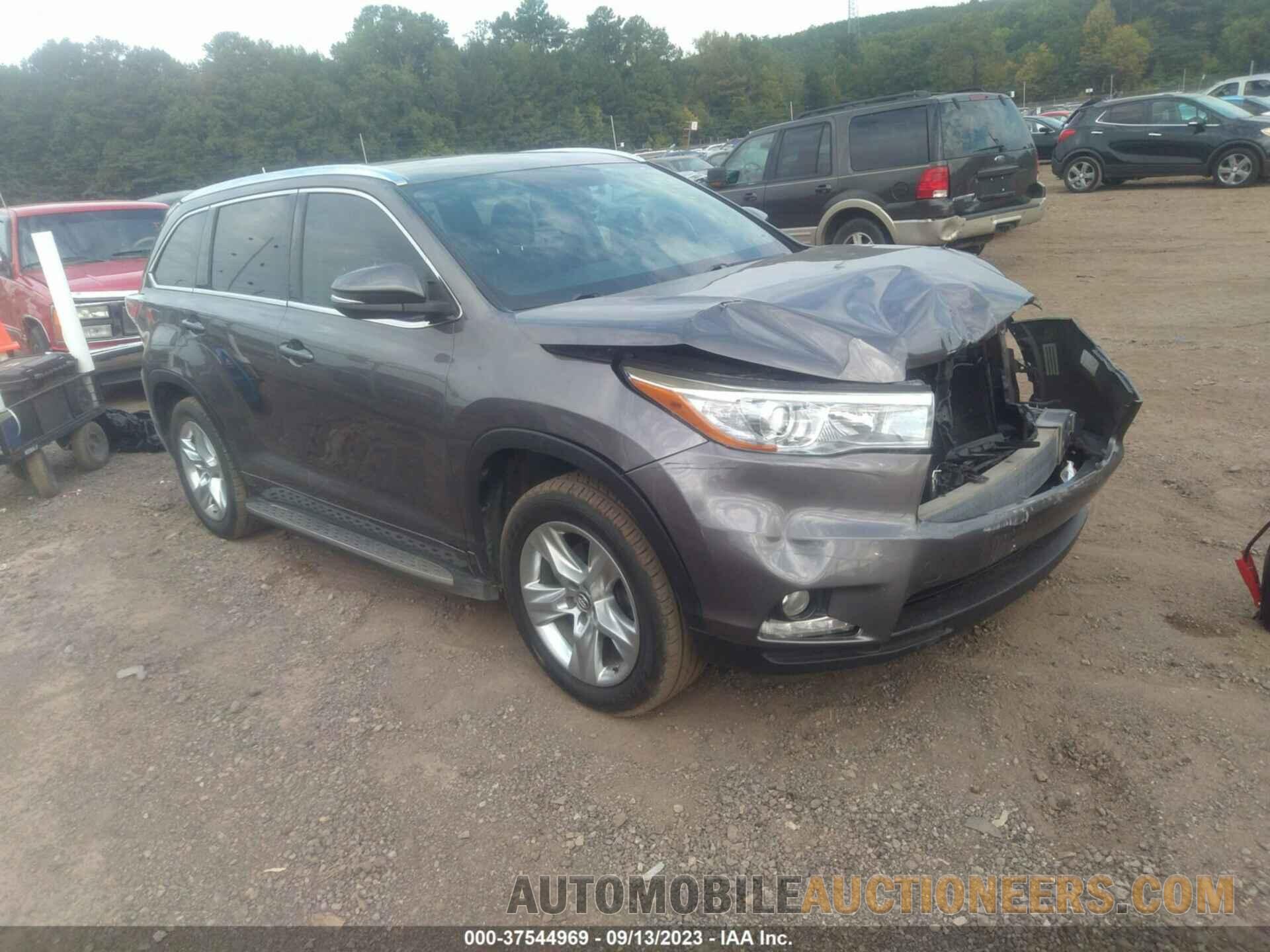 5TDYKRFH2GS159348 TOYOTA HIGHLANDER 2016