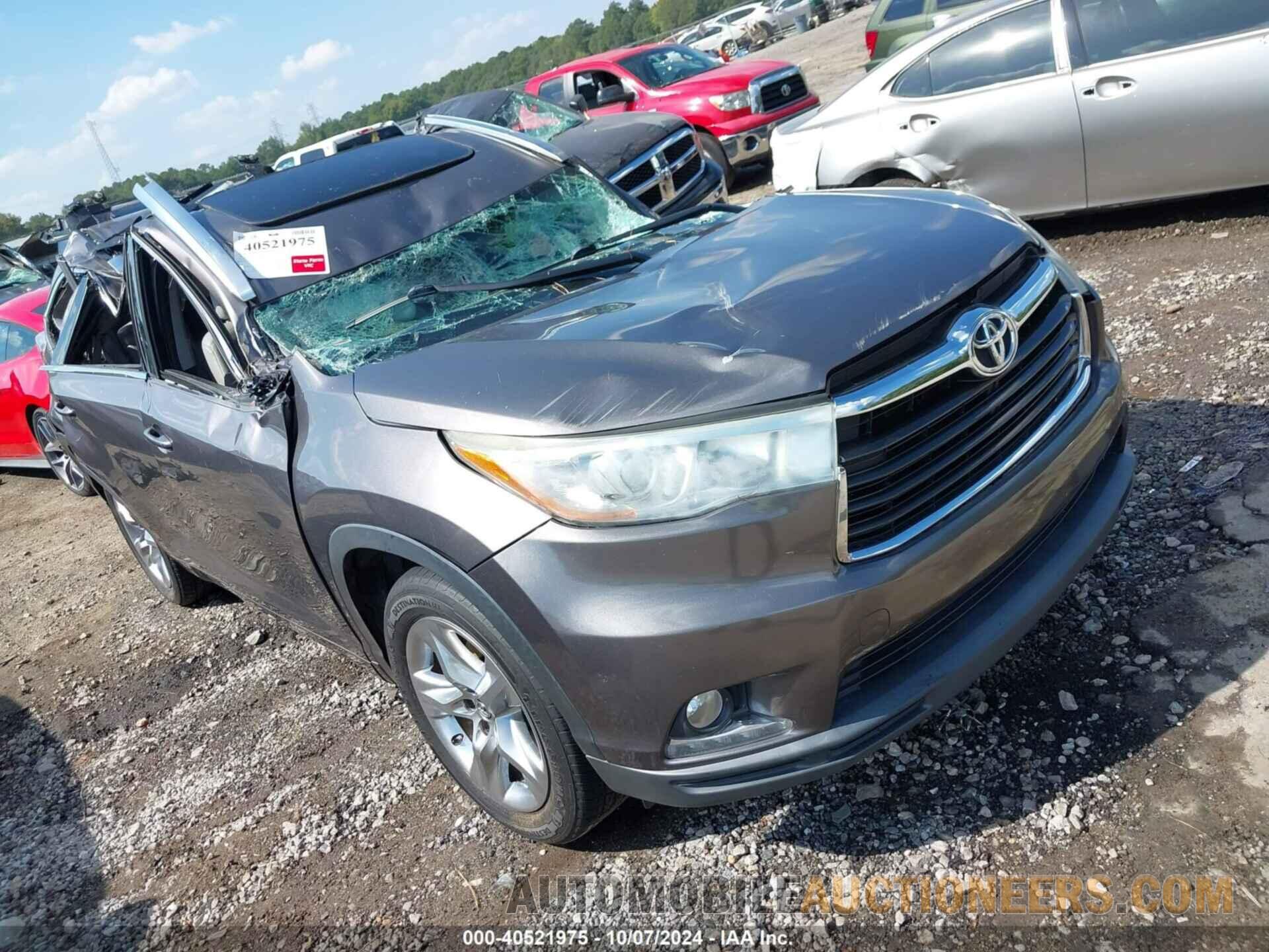 5TDYKRFH2GS170883 TOYOTA HIGHLANDER 2016