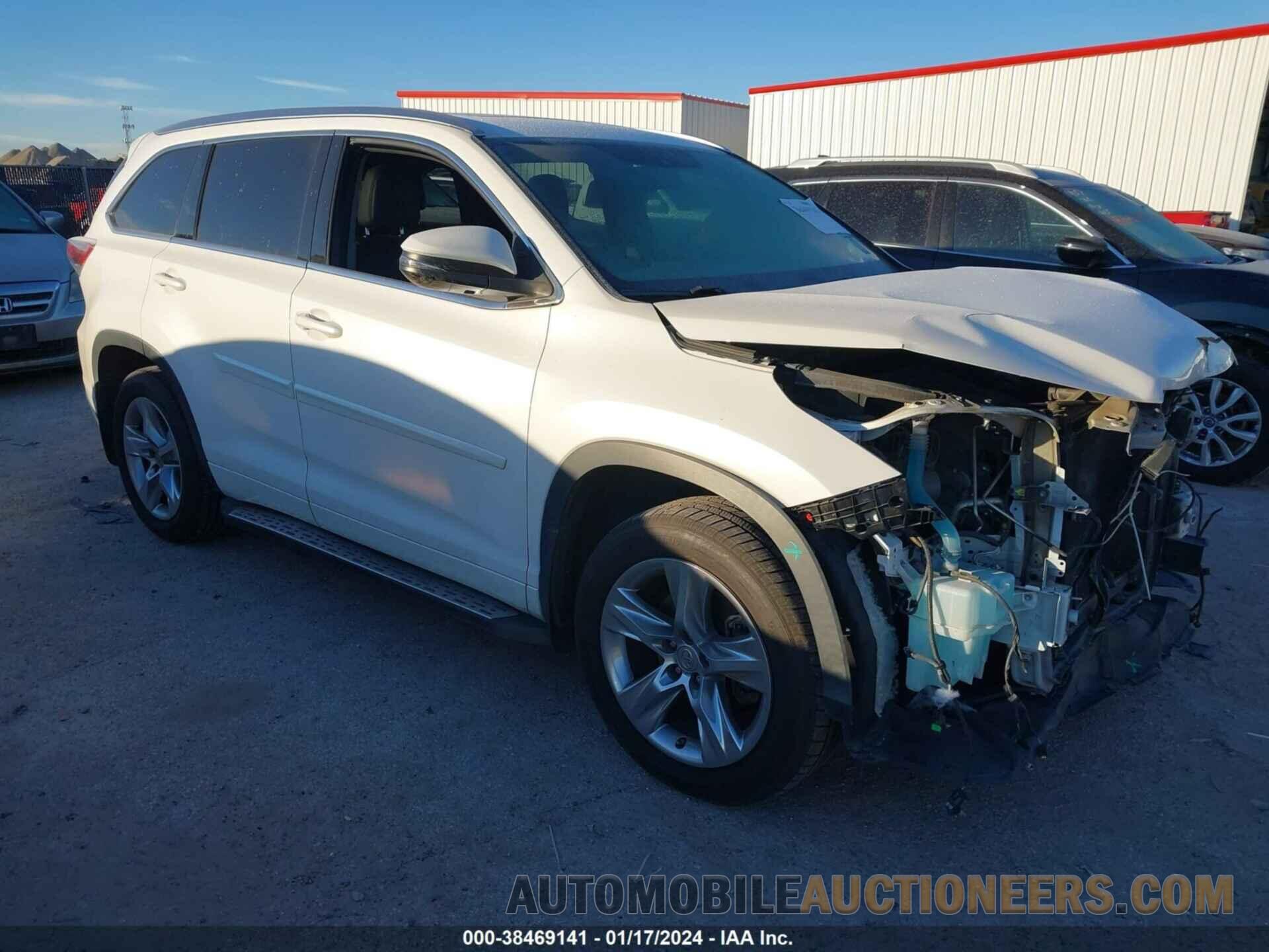 5TDYKRFH3FS046796 TOYOTA HIGHLANDER 2015