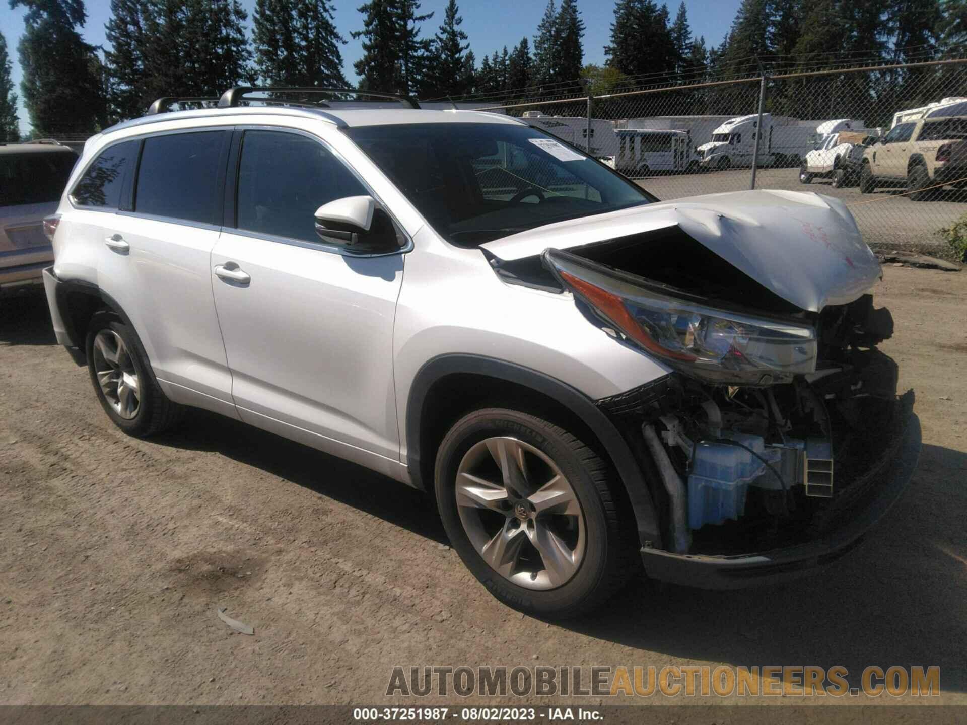 5TDYKRFH3FS079765 TOYOTA HIGHLANDER 2015