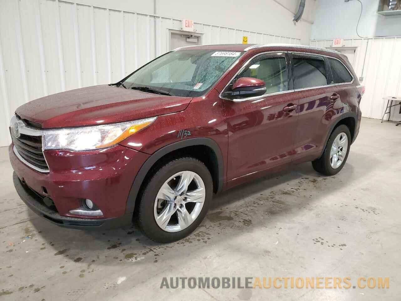 5TDYKRFH3FS082584 TOYOTA HIGHLANDER 2015